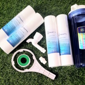 একটি হাউসিং সেট চারটি পিপি ফিল্টার।